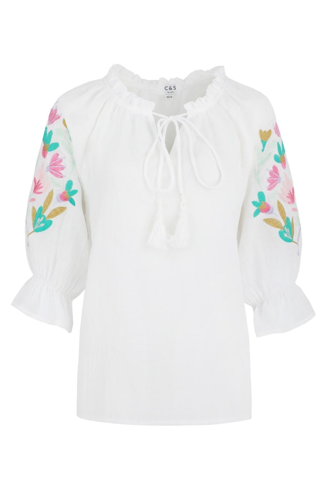 CADIZ TOP 25ZFXC02 011 OFFWHITE
